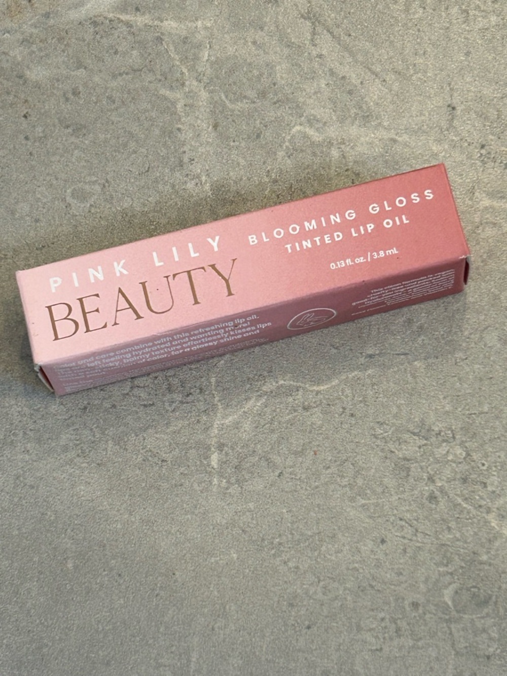 NEW Pink Lily Beauty Blooming Gloss Tinted Lip Oil - Rose Glow - Picture 3 of 5